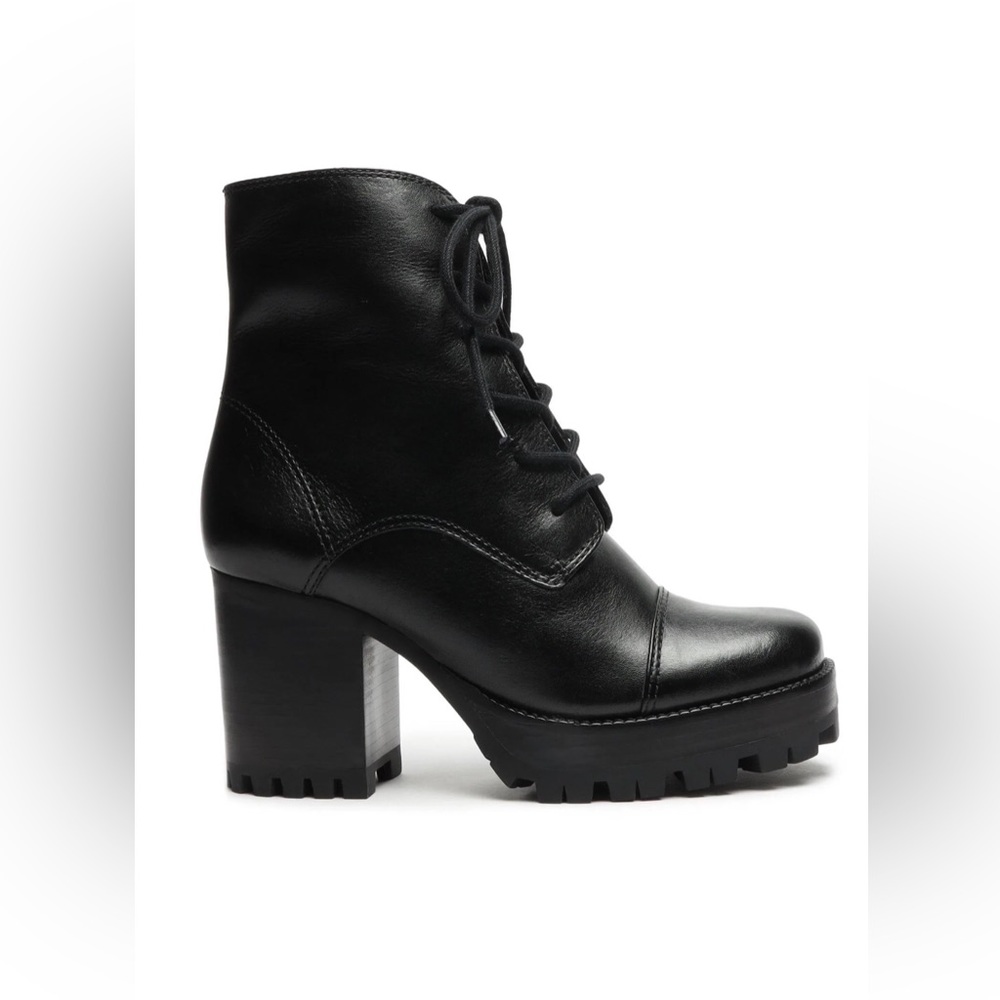 Schutz 🖤 Women's Jeannie Lace Up High Heel Booties
